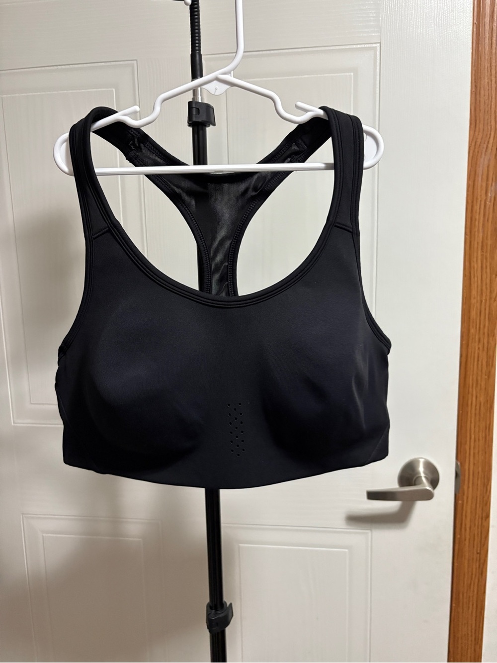 Avia Black Racerback High-Impact Sports Bra